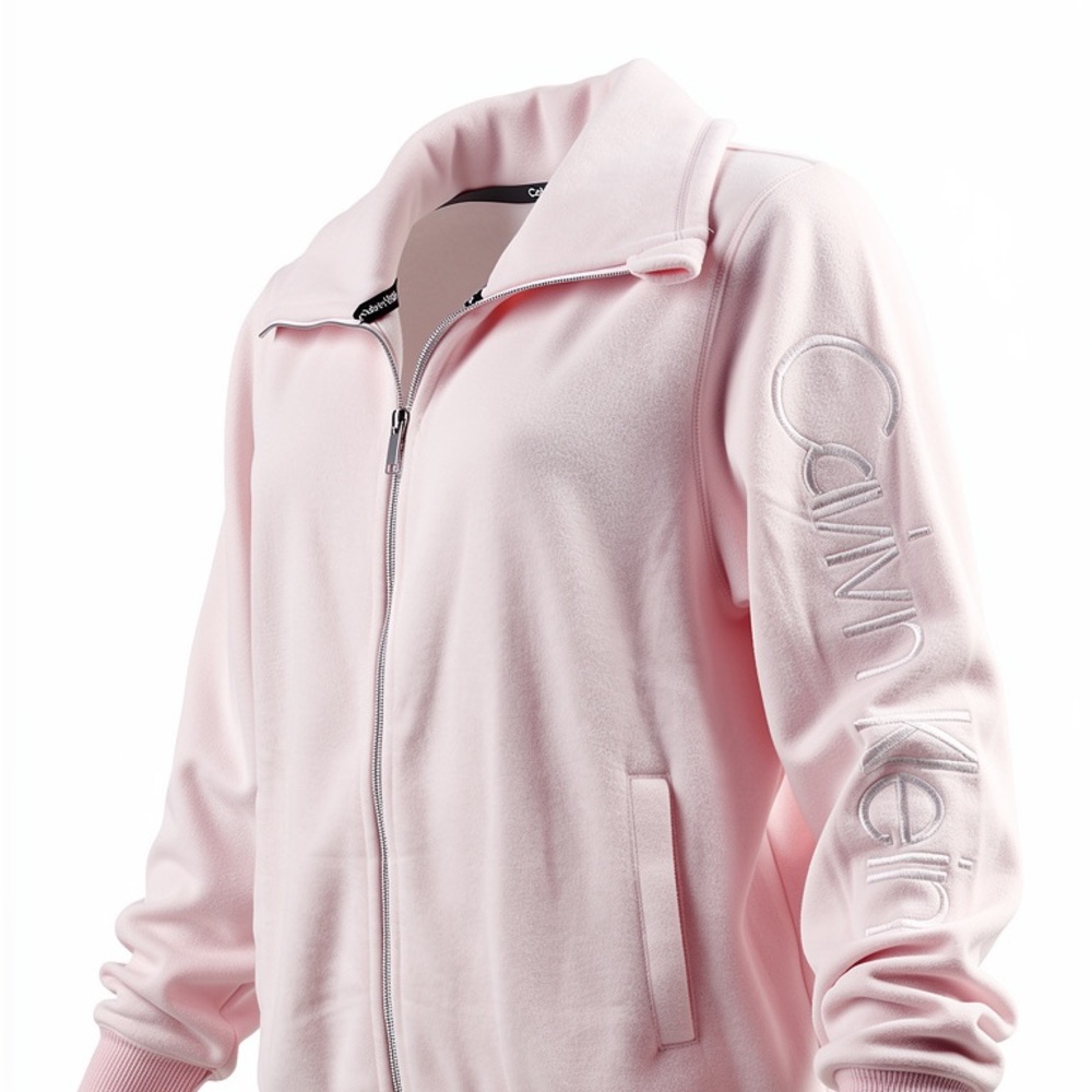 NWT Calvin Klein Women's Soft Cream Teddy Jacket 1X